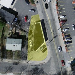 899 Walnut St, Newton MA 02461-1125 aerial view