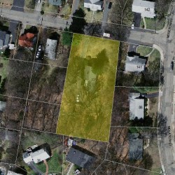 135 Cornell St, Newton MA 02462-1321 aerial view