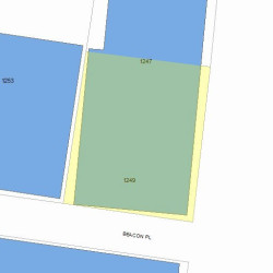 1251 Centre St, Newton MA 02459-1535 plot plan