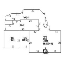 73 Ferncroft Rd, Newton MA  02468-1213 floor plan