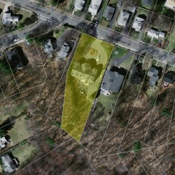 72 Charlemont St, Newton MA  02461-1908 aerial view