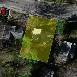 102 Sargent St, Newton MA 02458-2344 aerial view