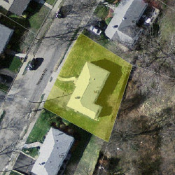 143 Truman Rd, Newton MA 02459-2640 aerial view