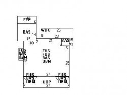 500 Centre St, Newton MA  02458-2002 floor plan