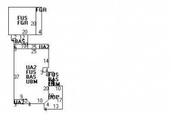 25 Ware Rd, Newton MA  02466-1419 floor plan