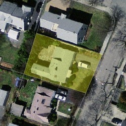 85 Falmouth Rd, Newton MA 02465-1134 aerial view