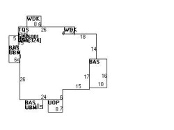 19 Fairmont Ave, Newton MA  02458-2505 floor plan