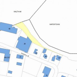 34 Farwell St, Newton MA  02460-1051 plot plan