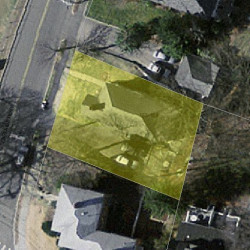 182 Side Pkwy, Newton MA 02458-1847 aerial view