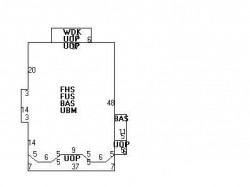 674 Centre St, Newton MA 02458-2328 floor plan