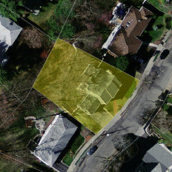 71 Drumlin Rd, Newton MA  02459-2806 aerial view