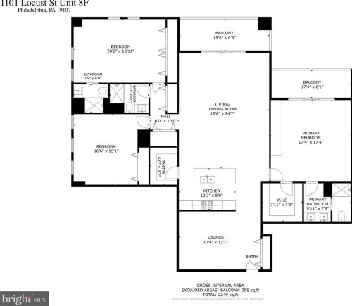 1101 Locust St, Philadelphia PA 19107-5519 exterior