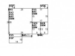 96 Oxford Rd, Newton MA 02459-2406 floor plan
