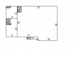 237 Dorset Rd, Newton MA  02468-1451 floor plan