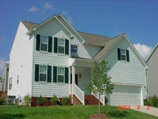1005 Chancellors Ridge Dr, Durham NC  27713-6069 exterior