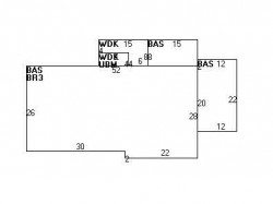 77 Oakdale Rd, Newton MA 02459-2659 floor plan
