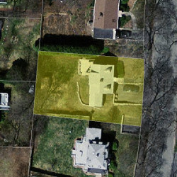 89 Fordham Rd, Newton MA 02465-1208 aerial view