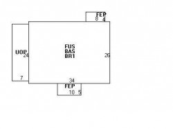 71 Clinton Pl, Newton MA 02459-1117 floor plan