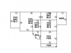 133 Franklin St, Newton MA 02458-2411 floor plan