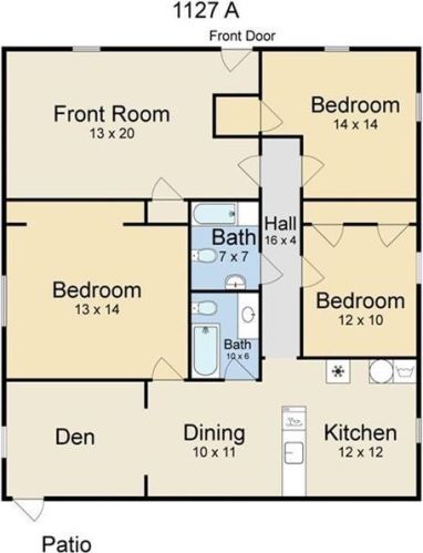 1123 Mcmillan St, Atlanta GA 30318-5414 exterior