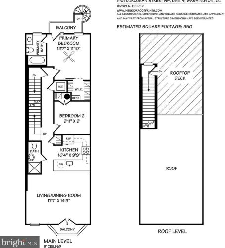 1431 Corcoran St, Washington DC  20009-4196 exterior