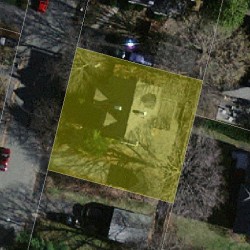 16 Fairview St, Newton MA  02458-2209 aerial view