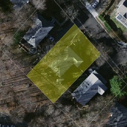 59 Ripley St, Newton MA 02459-2210 aerial view