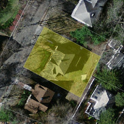 17 Boulevard Rd, Newton MA 02459-1203 aerial view