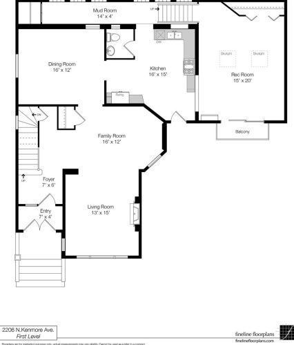 2206 Kenmore Ave, Chicago IL 60613-2916 exterior