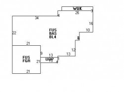 30 Morseland Ave, Newton MA  02459-1150 floor plan