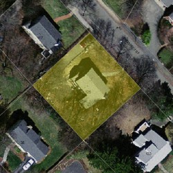 125 Prospect St, Newton MA 02465-2312 aerial view