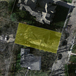 49 Salisbury Rd, Newton MA 02458-1947 aerial view