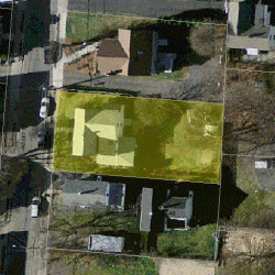 36 Jasset St, Newton MA 02458-1003 aerial view