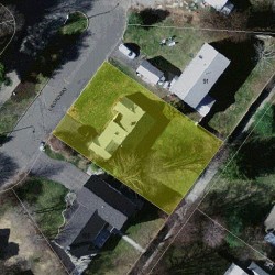 99 Osborne Path, Newton MA  02459-3542 aerial view