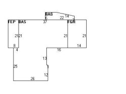 50 Morrill St, Newton MA 02465-1361 floor plan