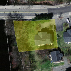 404 Elliot St, Newton MA 02464-1128 aerial view