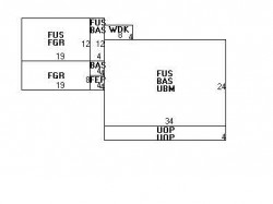 33 Burrage Rd, Newton MA  02459-1253 floor plan