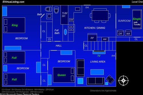 21 Dover Ave, Lavallette NJ 08735-2704 exterior