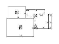 286 Quinobequin Rd, Newton MA 02468-1816 floor plan