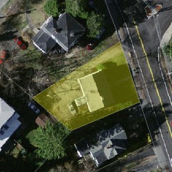 165 Langley Rd, Newton MA  02459-2328 aerial view