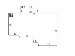 55 Brookline St, Newton MA 02467 floor plan