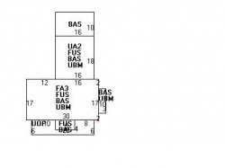 962 Walnut St, Newton MA  02461-1135 floor plan