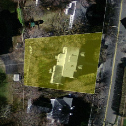 25 Grant Ave, Newton MA 02459-1308 aerial view