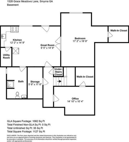 1528 Grace Mdw Ln, Smyrna GA 30082-3386 exterior