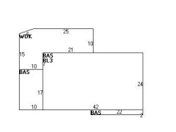 115 Albert Rd, Newton MA  02466-1300 floor plan