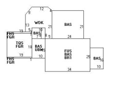 447 Brookline St, Newton MA 02459-3143 floor plan