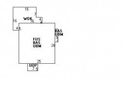 15 Wetherell St, Newton MA  02464-1416 floor plan
