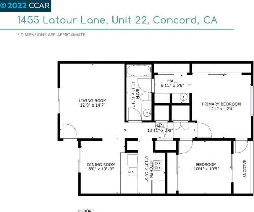 1455 Latour Ln, Concord CA 94521-2949 exterior