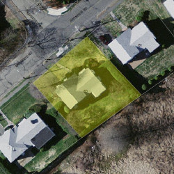 53 Brandeis Rd, Newton MA 02459-2707 aerial view