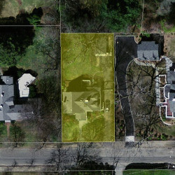 33 Berkeley St, Newton MA 02465-2401 aerial view